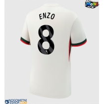 Moški Nogometni dresi Chelsea Enzo Fernandez #8 Gostujoči 2025-26 Kratek Rokav